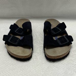 Birkenstock Arizona Suede Softbed